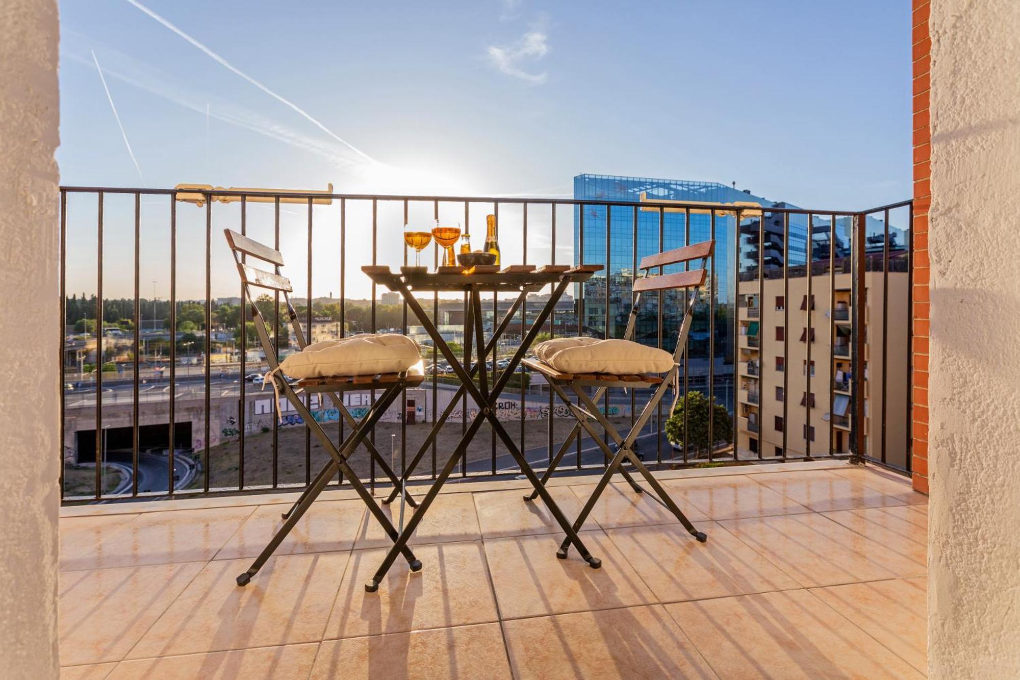 Stylish & Cozy - 5 Star Location- Balcony - City View 罗马 外观 照片